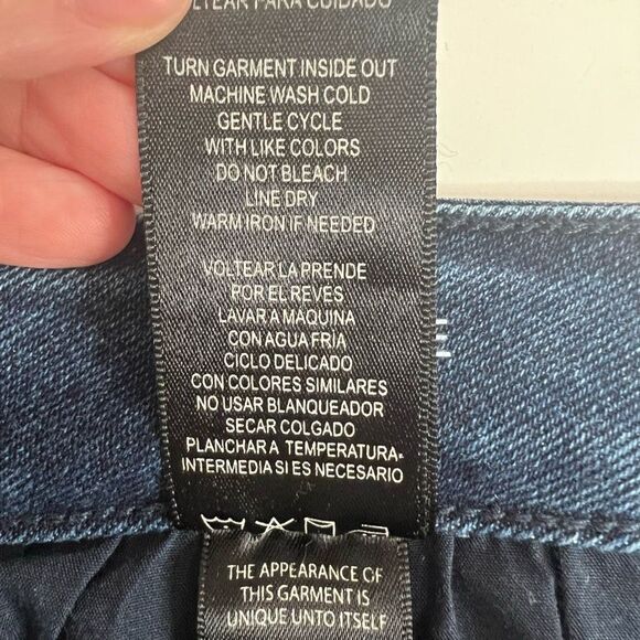 Maxstudio Indigo Women's Dark Wash High Rise Skinny Denim Jeans Size 16 - Picture 7 of 13